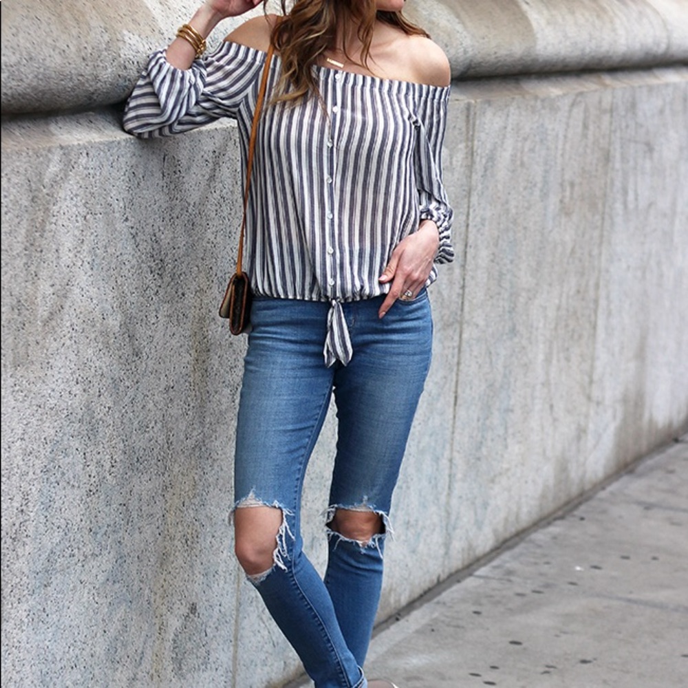 Willow & Clay Off Shoulder Top